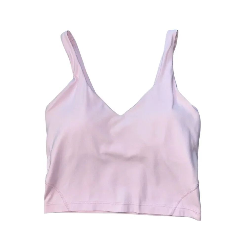 lululemon Align Tank Top Light Support, A/B Cup light pink size 4